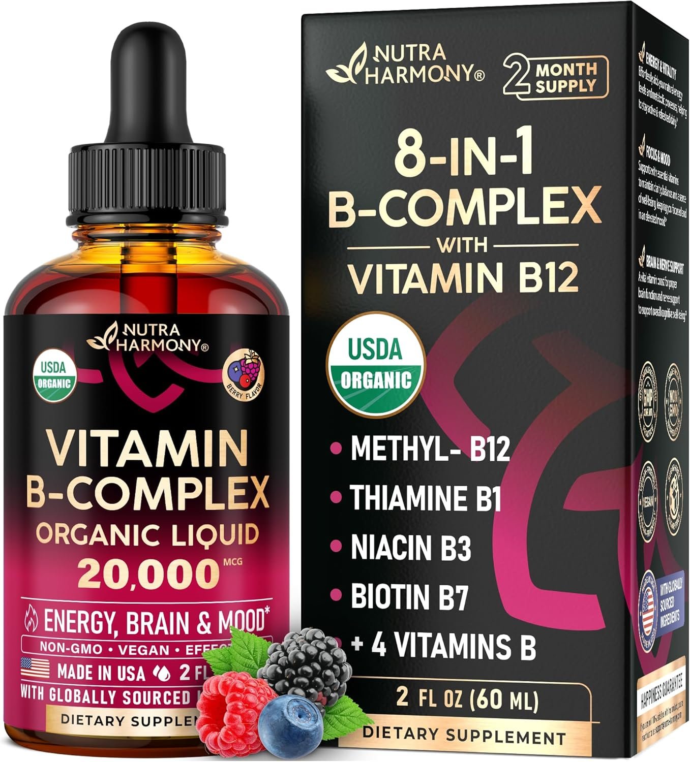 NUTRAHARMONY Organic B-Complex