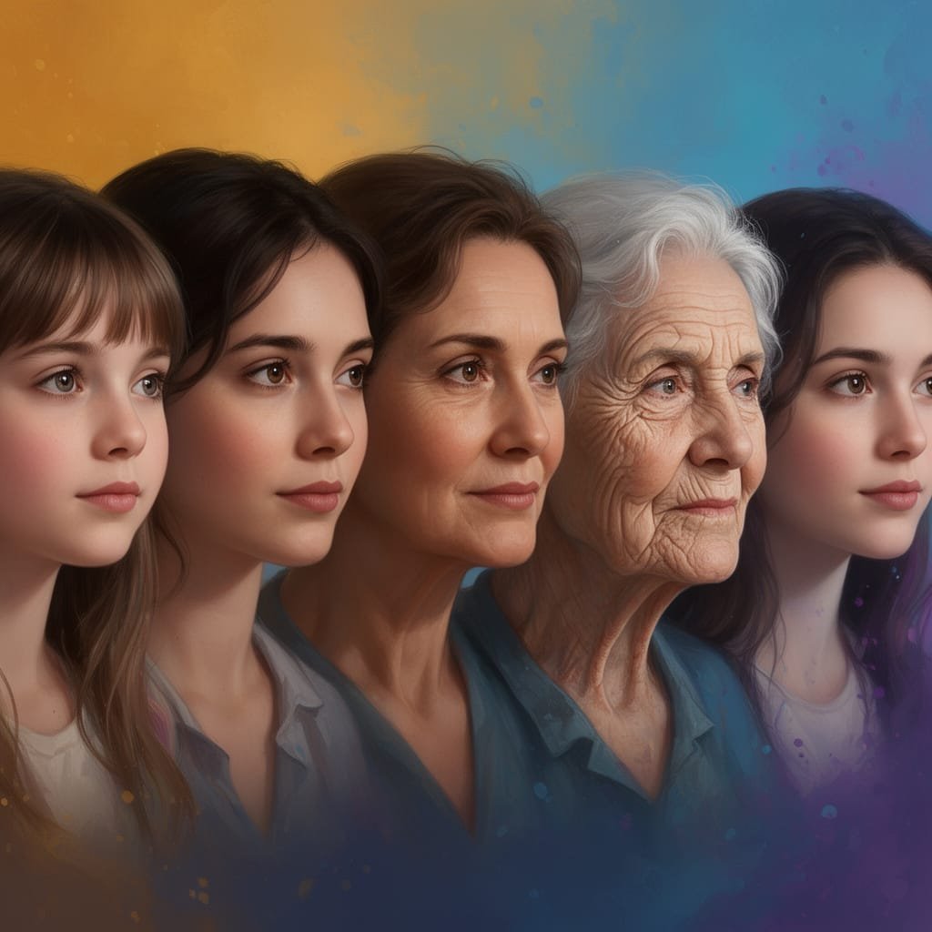 Age reversal - young to old to young again